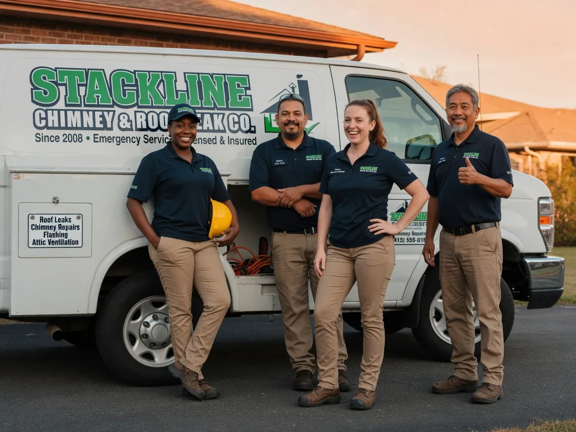Chimney flashing repair company in Savonburg, KS